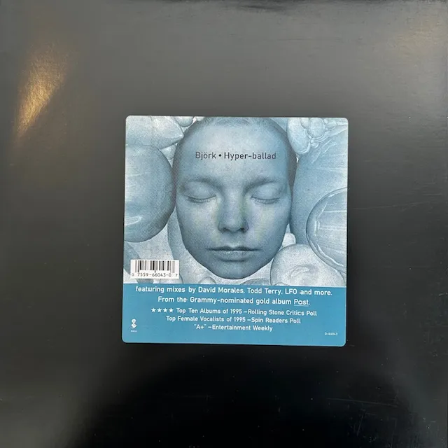 BJORK / HYPERBALLADのアナログレコードジャケット (準備中)
