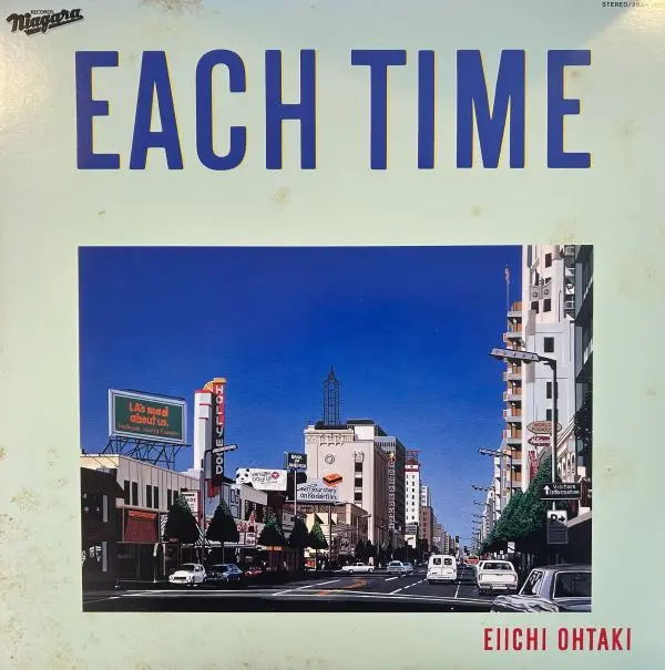 大滝詠一 (EIICHI OHTAKI) / EACH TIME [LP - 28AH 1555]：JAPANESE 