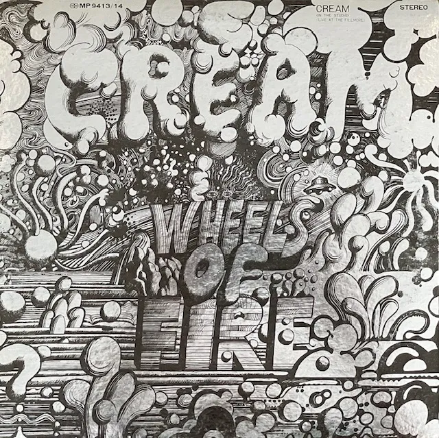 CREAM / WHEELS OF FIRE (REISSUE)のアナログレコードジャケット (準備中)