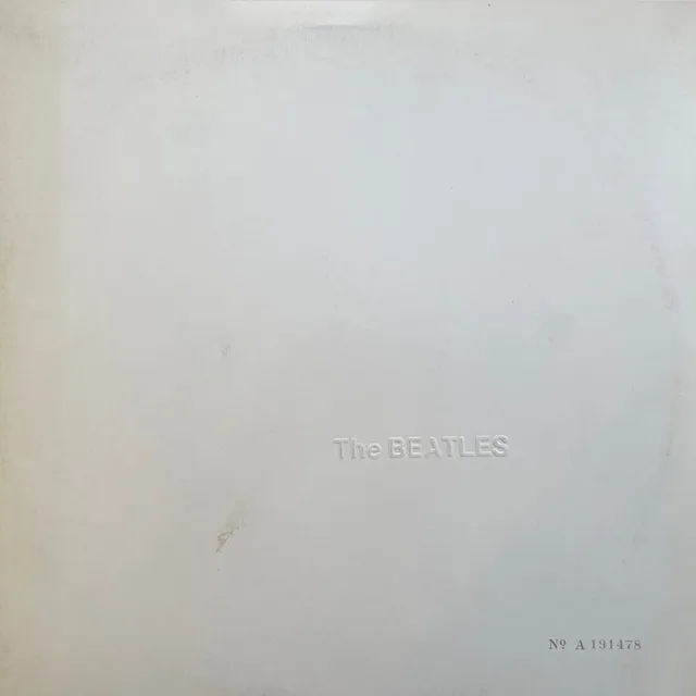 BEATLES / SAME (WHITE ALBUM)のアナログレコードジャケット (準備中)
